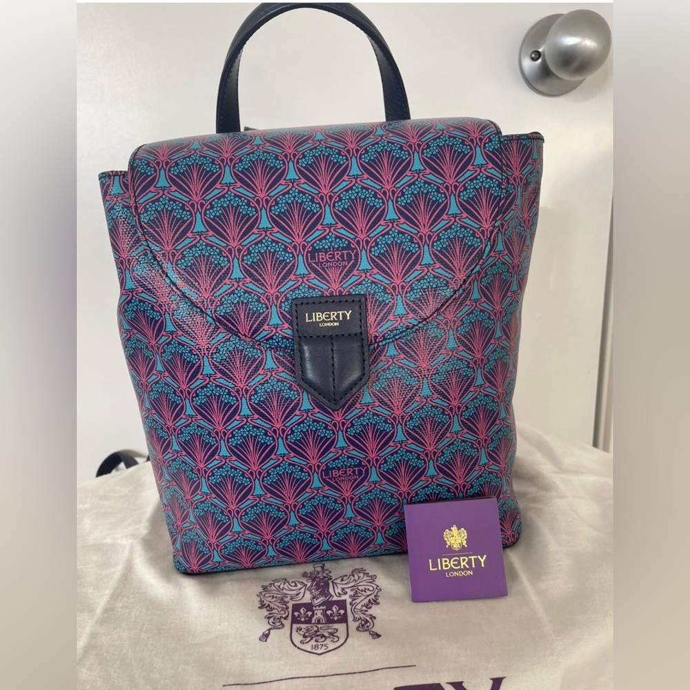 Librety of London Iphis Canvas leather Backpack